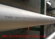 304 316 Stainless Steel Welded Tube for Furniture ASTM A249 / 269 , 0.6mm-3mm Wall