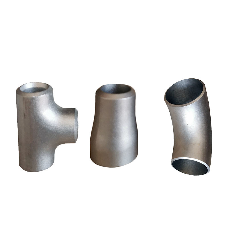 Galvanized Pipes And Fittings For Plumbing Butt Weld Carbon Steel Tee Pipe Fitting