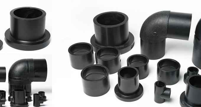 Konektor Lurus HDPE 4 Inci 25mm Butt Welding Socket Welding Pn16 Fitting Pipa HDPE 0