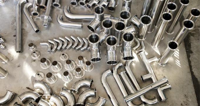 Produsen Sanitary SS304 Tri Clamp / Butt Welded Concentric Reducer Excentric Reducer Pipe Fitting 4