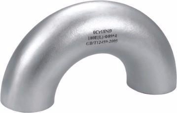 C70600 CuNi 9010 Tembaga Nikel Butt Welding Fittings Siku Radius Panjang 90 Derajat 2