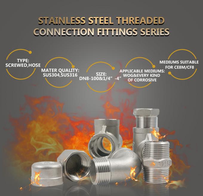 Ss 304 Hidrolik Cross Stainless Steel Pipa Air Fitting 0