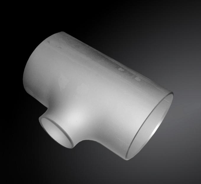 Tee Pengurang Butt Weld Fitting ASME B16.9 Ujung Miring Equal Tee 3 Arah 4