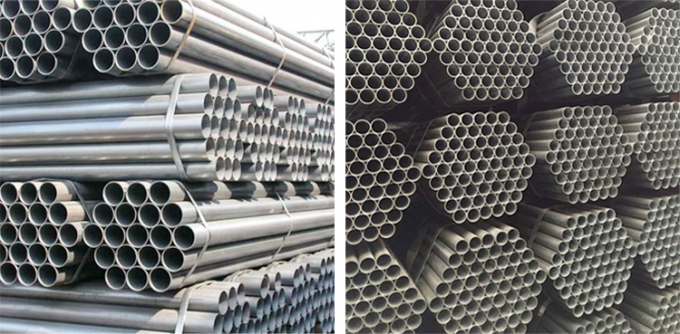 Hot Dip GI Konstruksi Scaffolding Round Welded Pre Galvanized Steel Pipe 3
