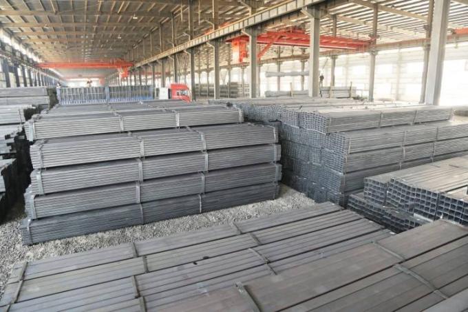 Hot Dip GI Konstruksi Scaffolding Round Welded Pre Galvanized Steel Pipe 2