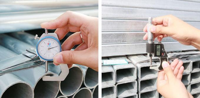 Hot Dip GI Konstruksi Scaffolding Round Welded Pre Galvanized Steel Pipe 5