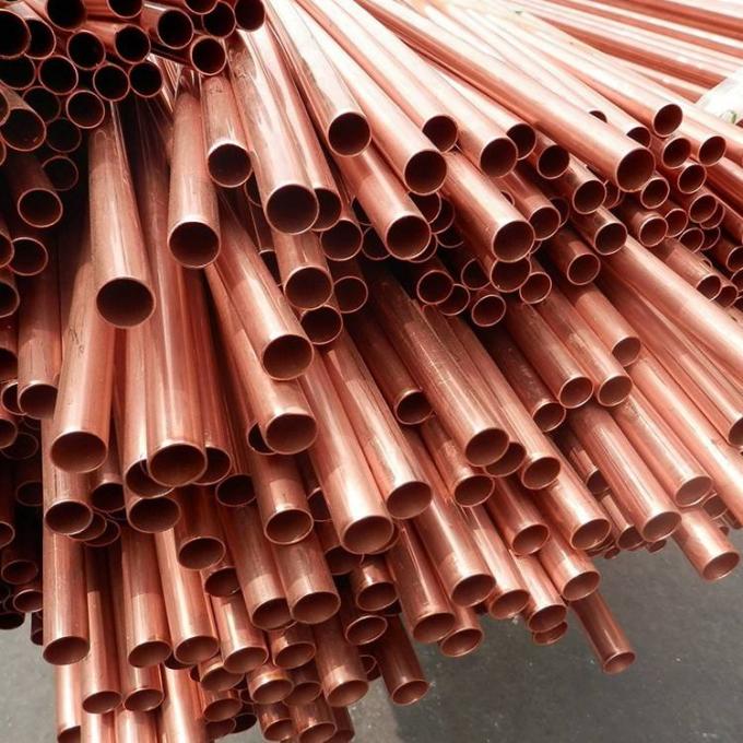 ASTM B111 C70600 Tabung Tembaga Nikel Digunakan Untuk Pendingin Udara 3