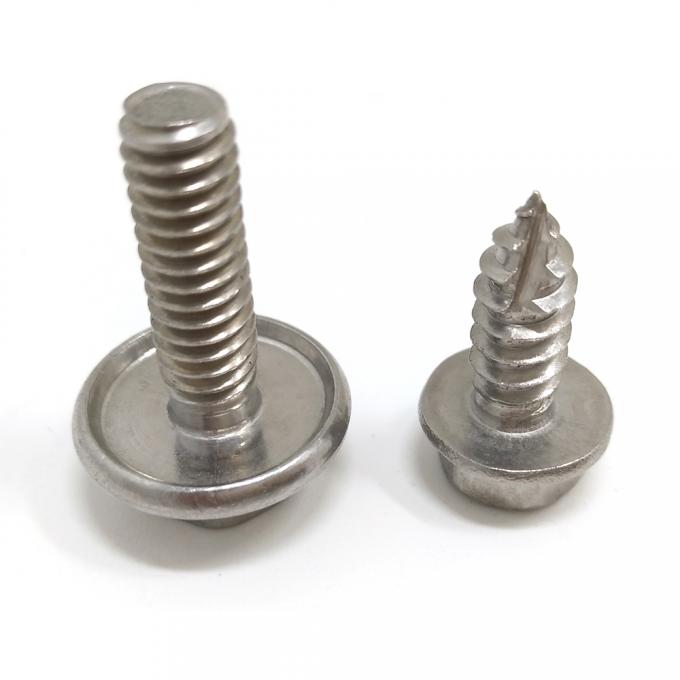 Pengencang stainless steel hex bolt dan mur screw washer A2-70 304 316 CNC lathing BOLT 6