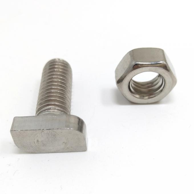 Pengencang stainless steel hex bolt dan mur screw washer A2-70 304 316 CNC lathing BOLT 7