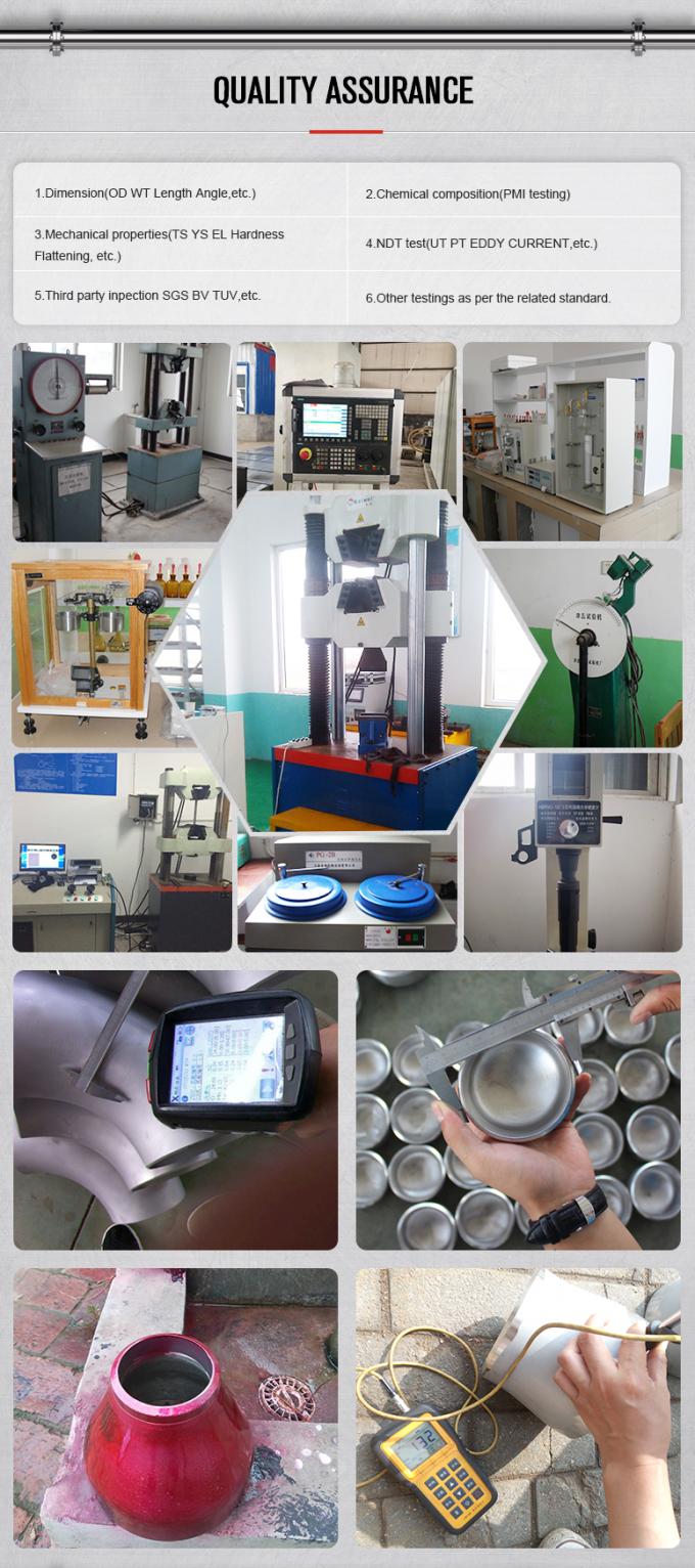 Dilas 1/2"-48" ASME B16.9 ASTM B366 Hastelloy B2 UNS N10665 AlloyB2 Barred Tee 3