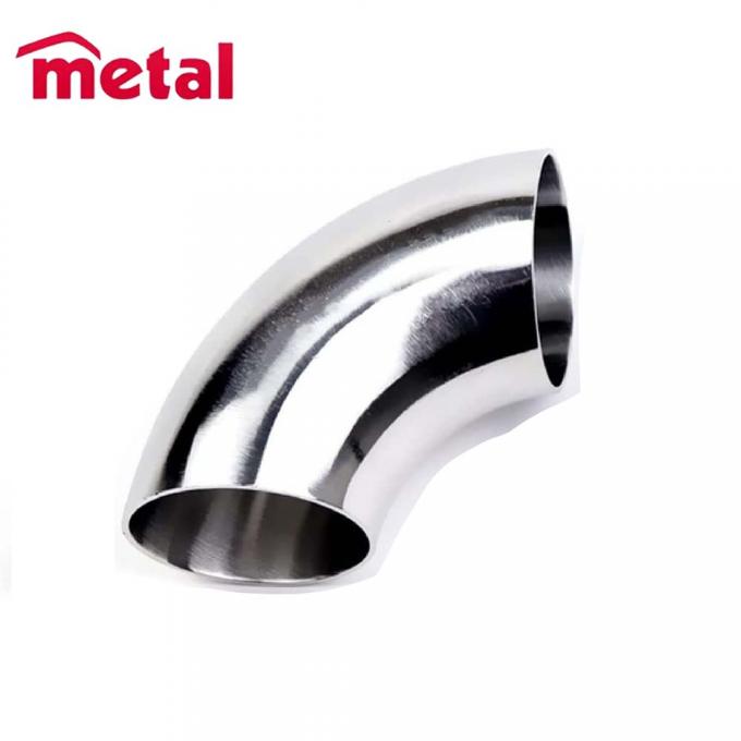 Fitting Pipa Stainless Steel 90 Derajat LR BW Elbow OD 3" SCH40S A403 Gr.321 Fitting 1