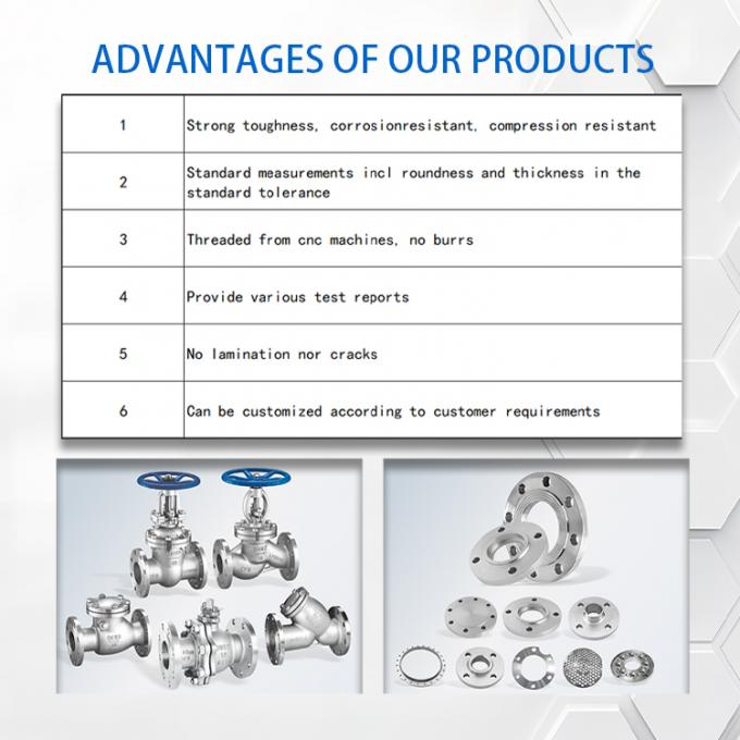Baja tahan karat kustomisasi suhu tinggi Butt pengelasan pipa Fittings Stub End untuk pipa kopling 8