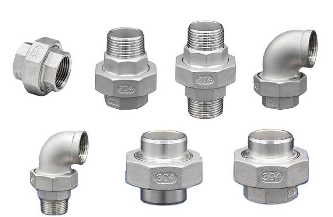 berita perusahaan terbaru tentang Pipe Fitting Union Forged ASME B16.11 Kelas 3000 SS304 SS316L Baja tahan karat wanita bergaris kerucut rata union  4