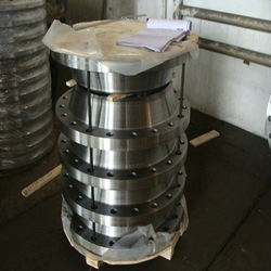 METAL 300# 18" SCH80 RJF ASME B16.5 Nikel Alloy Steel Flange Welding Neck Flange (WN) Untuk Koneksi Monel400 5