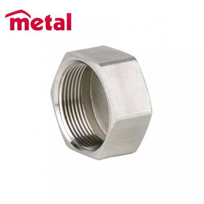 Fittings pipa casting stainless steel berkualitas tinggi dengan tutup bulat berujung 2