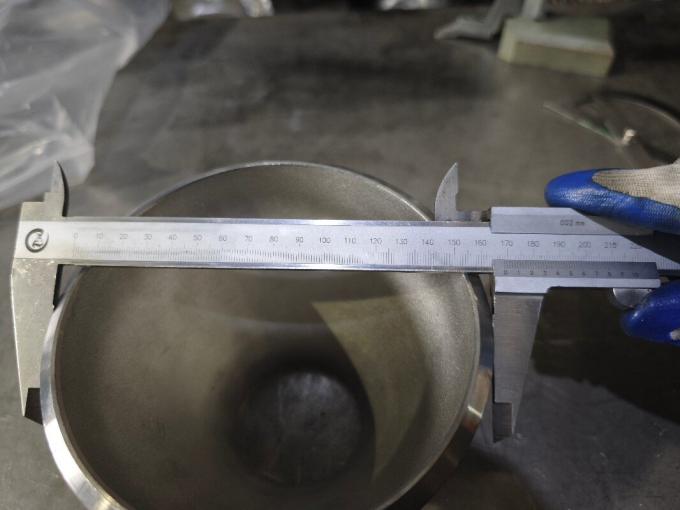 Fittings pipa las baja tahan karat SS316/316L Ekskentris Ukuran 1/2 "-48" Ketebalan Sch5s-Sch160 NACE 0175 Reducer 1