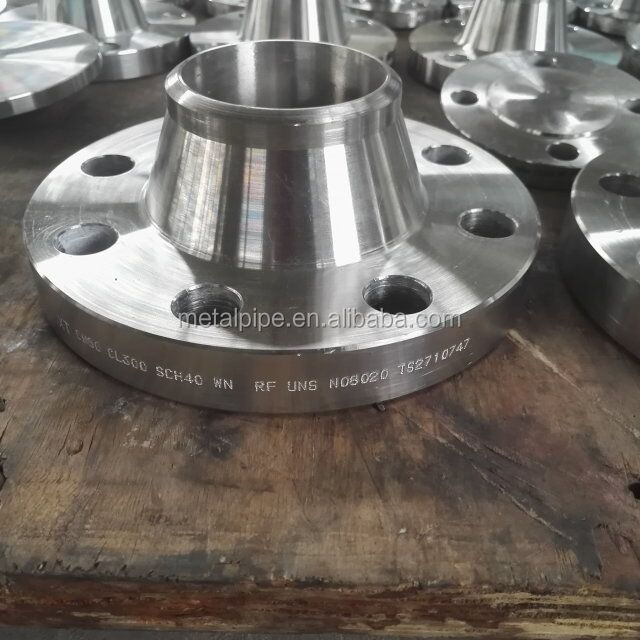 GOST 33259 Tipe 11-B DN250 Kelas 600 ASTM B564 UNS N06625 Inconel 625 Weld Neck Flanges ASME B16.5 2