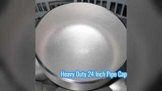 Tutup Pipa Stainless Steel 24 Inci Tahan Lama Ketebalan 10mm