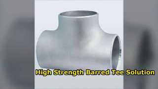 Pemasangan Pipa ASME B6 Tee Barred Steel Super Duplex