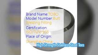 Perlengkapan Tee Las Butt Stainless Steel 304 316L yang tahan lama