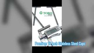 Tutup Pipa Stainless Steel ASTM A403 WP304 16 Inci