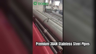 ASTM A312 304/316L Pipa Baja Tahan Karat Mulus Dingin – Kelas Industri Kimia