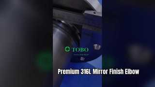 Lapisan Cermin Siku Baja Tahan Karat 316L Premium