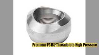Perlengkapan Cabang Tekanan Tinggi Threadolet ASTM A182 F316L