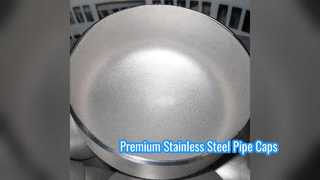 Tutup Pipa Stainless Steel 304/316L yang Dapat Disesuaikan Berulir/Dilas untuk Bahan Kimia Minyak Bumi