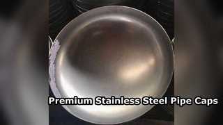 Tutup Pipa Stainless Steel ASTM A403 Tahan Lama untuk Industri