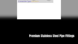 Perlengkapan Pipa Stainless Steel Berkualitas Tinggi Untuk Keperluan Industri