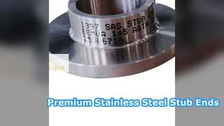 Stub Stainless Steel Tahan Lama Berakhir Perlengkapan Pipa Berkualitas Tinggi