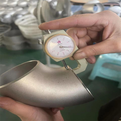 Water Fitting 3" Curved Tube Elbow ASTM A40345 Stainless Steel 90 Degree Elbow Quick Reverse Osmosis Connector