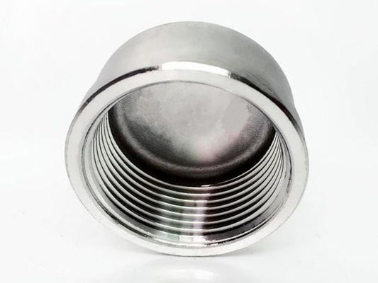 THD  Cap Threaded Fitting Forged Pipe Fitting NPS 1/8" -NPS 4"  ASTM A105 ASTM A182 F304/F304L, F316 ASME B16.11ASTM