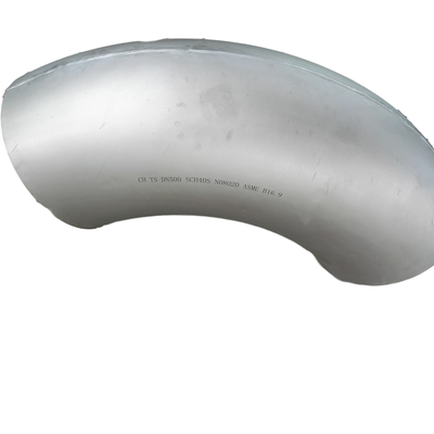 BW Pipe Fittings Alloy 20 / N08020 Nickel Alloy Elbow 90Deg LR SMLS DN500 SCH40S ASME B16.9