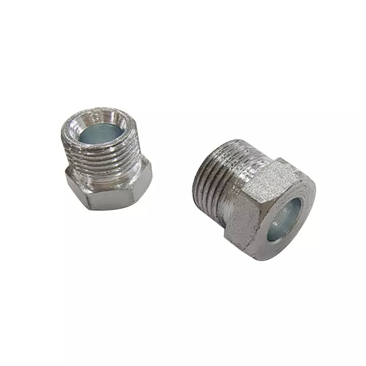 Brass / Iron / Stainless Steel Male X Female Bushing Forged Pipe Fittings 245 Metric Threaded Reducing Bushing