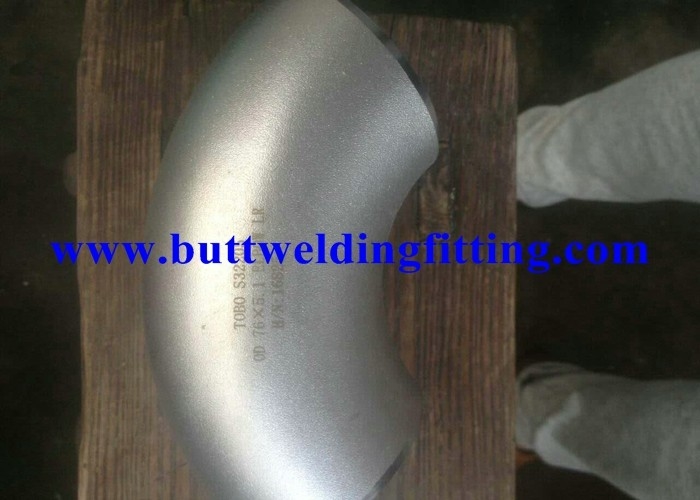 ASTM A815 UNS31803 GR2205 Duplex Stainless Steel 90 Degree Elbow Welded DN600 SCH40S