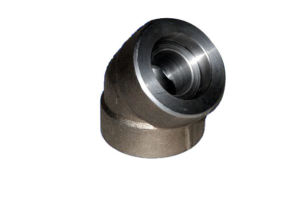 Stainless Steel A403 Grade WP 316 45°  Elbow 8'' Class 3000 Socket Weld Elbow Forged Fittings