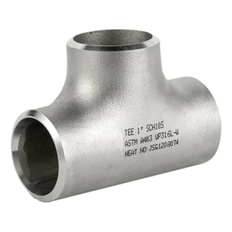 Stainless Steel Sanitary Butt Weld Fittings Eccentric Elbow Tee Pipe Fitting 1/2