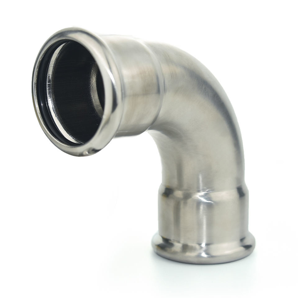 1'' SCH40 45 Degree Long Radius Elbow 3D 316L Stainless Seamless Steel Bend