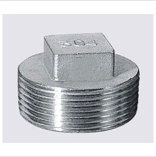 Plug Threaded Fitting Forged Pipe Fitting NPS 1/2