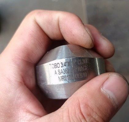 SS 1" Blind Flange Pipe Fittings ASME B16.5 Forged ASTM A350 LF1 TG CL400LB THICKNESS 80S