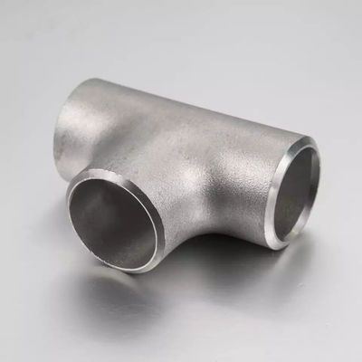 Marine Offshore Grade High Pressure Stainless Steel Butt Weld Tee 2500lbs SCH80S 316L