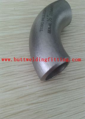 Stainless Steel Elbow ASME Standard Polished Connection for Piping Systems ISO Certified