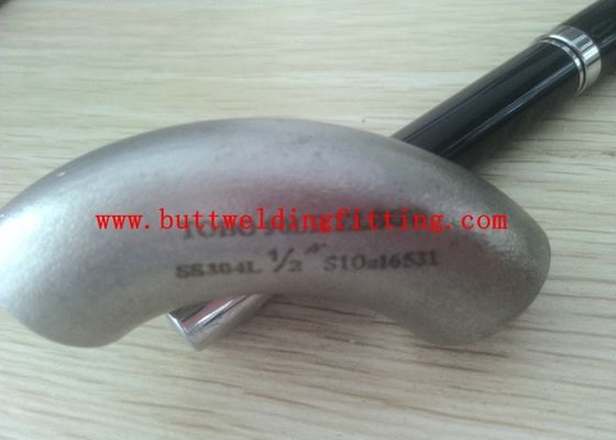 Stainless Steel Elbow ASME Standard Polished Connection for Piping Systems ISO Certified