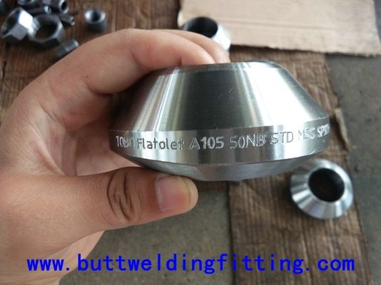 Butt Welded Pipe Fittings Stainless Steel Inlet / Outlet Fittings Thread Weldolet 1/2-20 inch