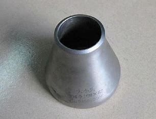Round Head Pressure Steel Pipe Reducer Steel Tube Reducer in Customized Silver Casting Technology