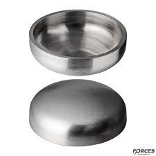 ASME / ANSI B16.9 Butt Welding Stainless Steel Pipe Cap DN 65 SCH 5S TO SCH80