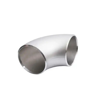 Elbow SS304 316 bantal las LR panjang radius 90 derajat sch40 pipa fittings
