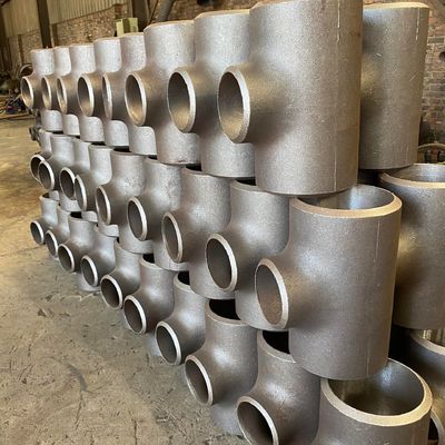 Baja tahan karat 304/316 tee pengurangan flange siku sama diameter pengurangan tidak sama diameter tee